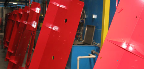Conveyorized Powder Coating